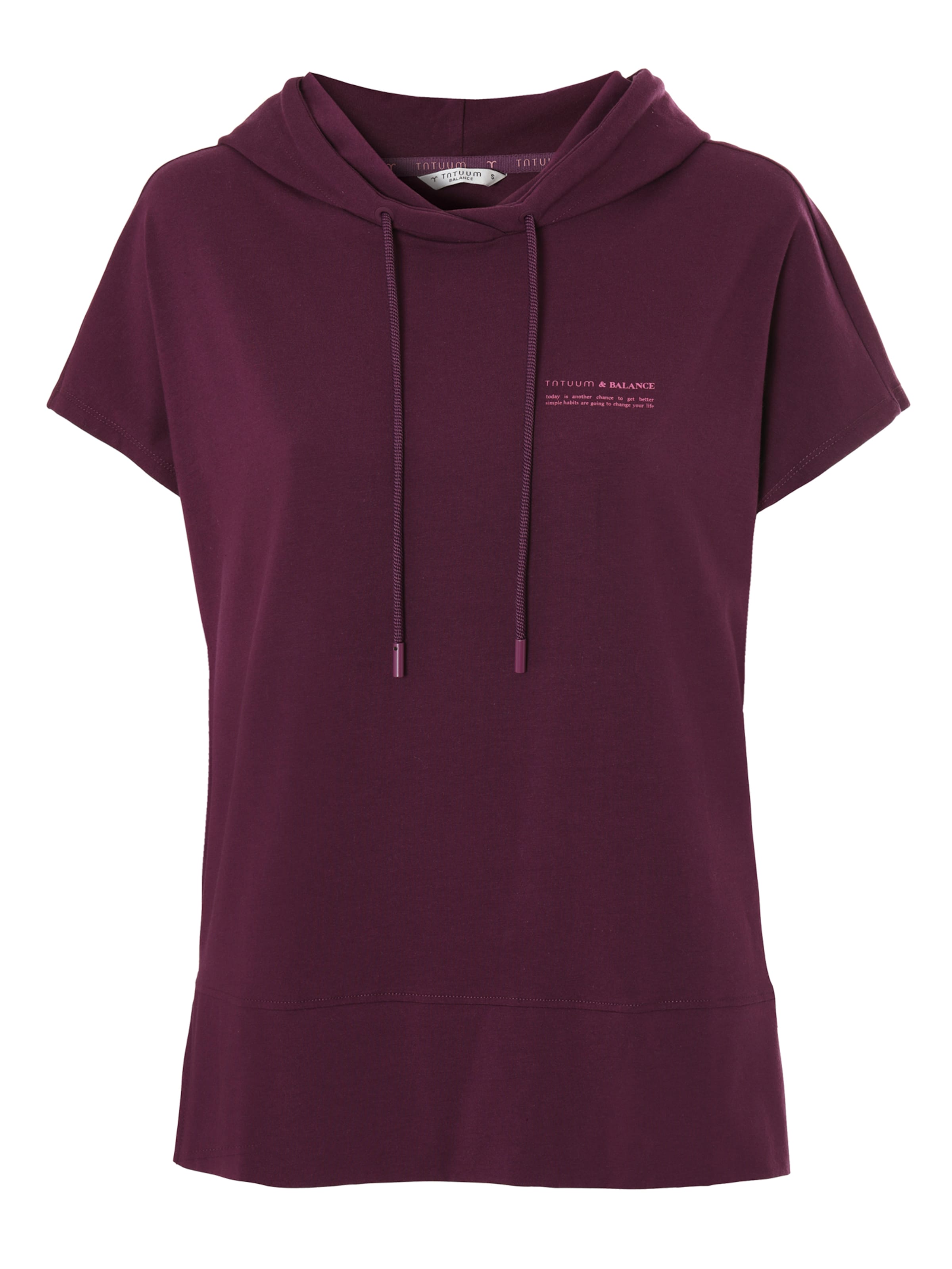 TATUUM Collegepaita 'Aksona' värissä lila: etupuoli