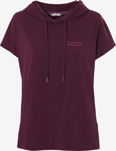 TATUUM Sweatshirt 'Aksona' em vermelho violeta, Vista do produto