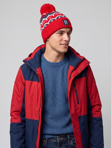 Manufaktur13 Beanie 'Knit Winter Beanie' in Red