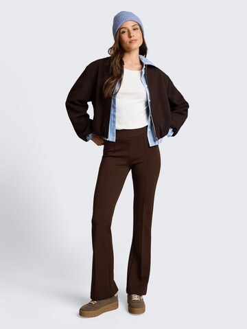 TOM TAILOR Skinny Hose in Braun