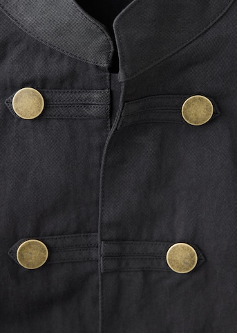 Veste mi-saison 'ARMOUR' MANGO TEEN en noir