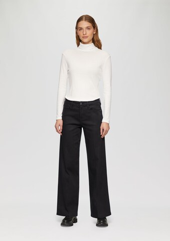 s.Oliver Wide leg Jeans 'Suri' in Zwart