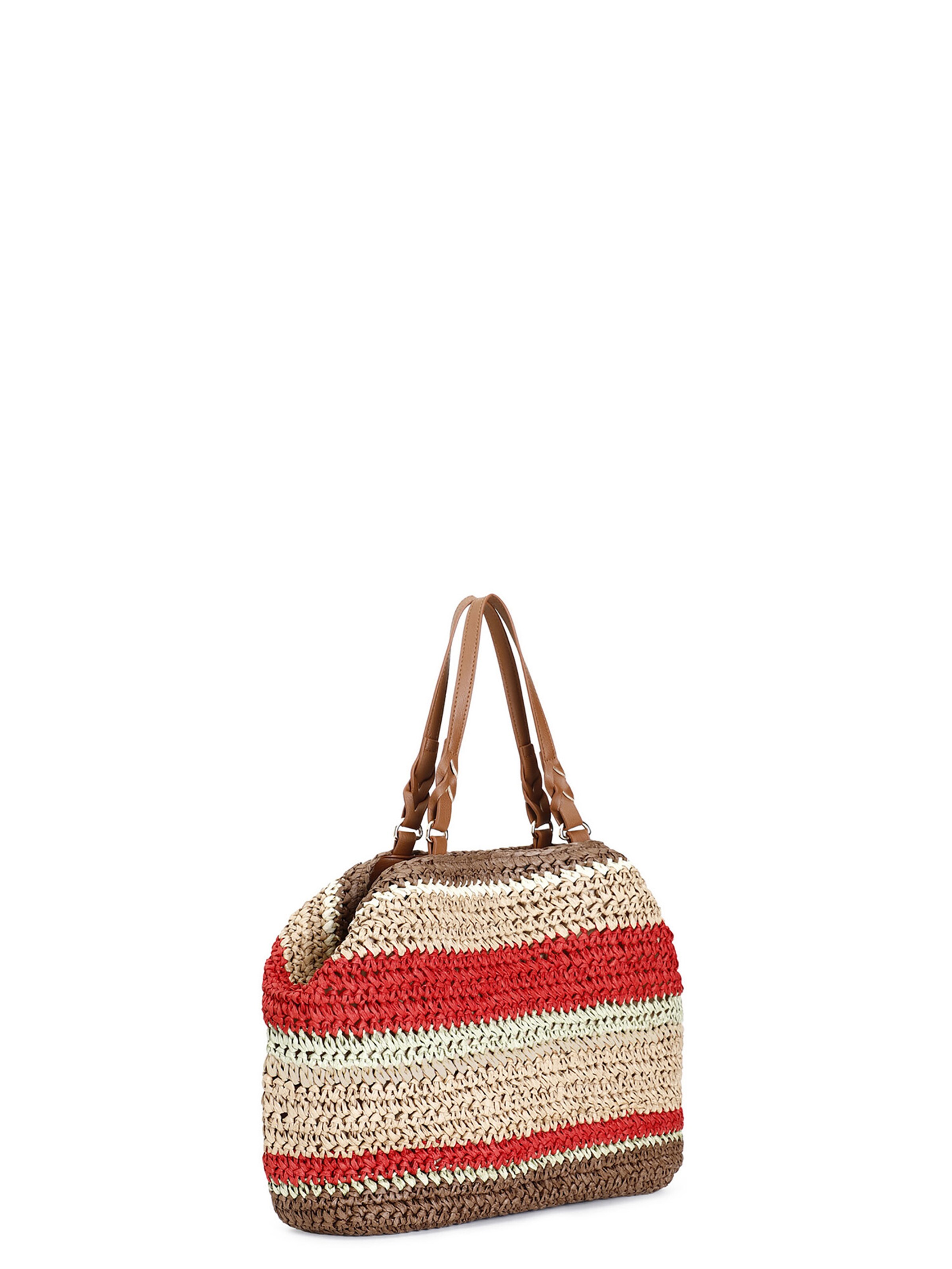 Borsa a sacco di CAFè NOIR in beige