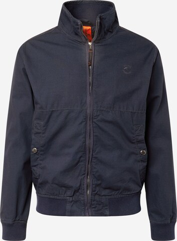 INDICODE JEANS Between-season jacket 'Forty' in Blue: front