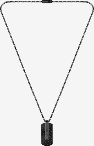 BOSS Necklace in Black: front