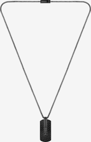BOSS Black Necklace in Black: front