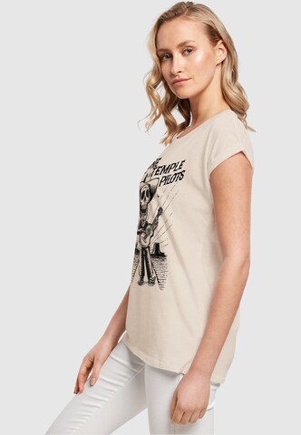 Merchcode T-Shirt 'Stone Temple Pilots - DOTD' in Beige