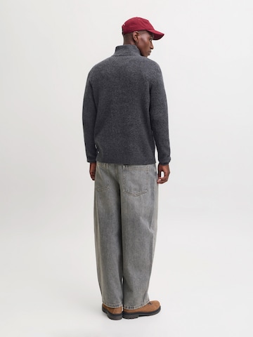 JACK & JONES Sveter 'JORFREDERIKSBERG OLLIE' - Čierna