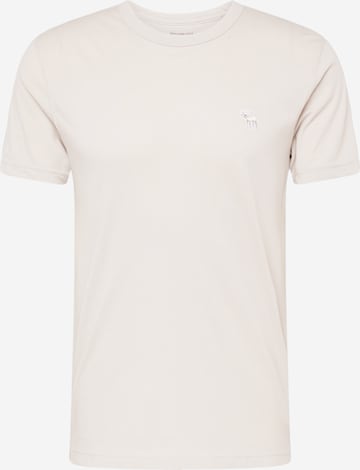 T-Shirt 'ELEVATED' Abercrombie & Fitch en gris : devant