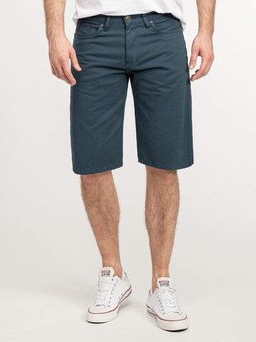 Rock Creek Chinohose in Blau: Vorderseite