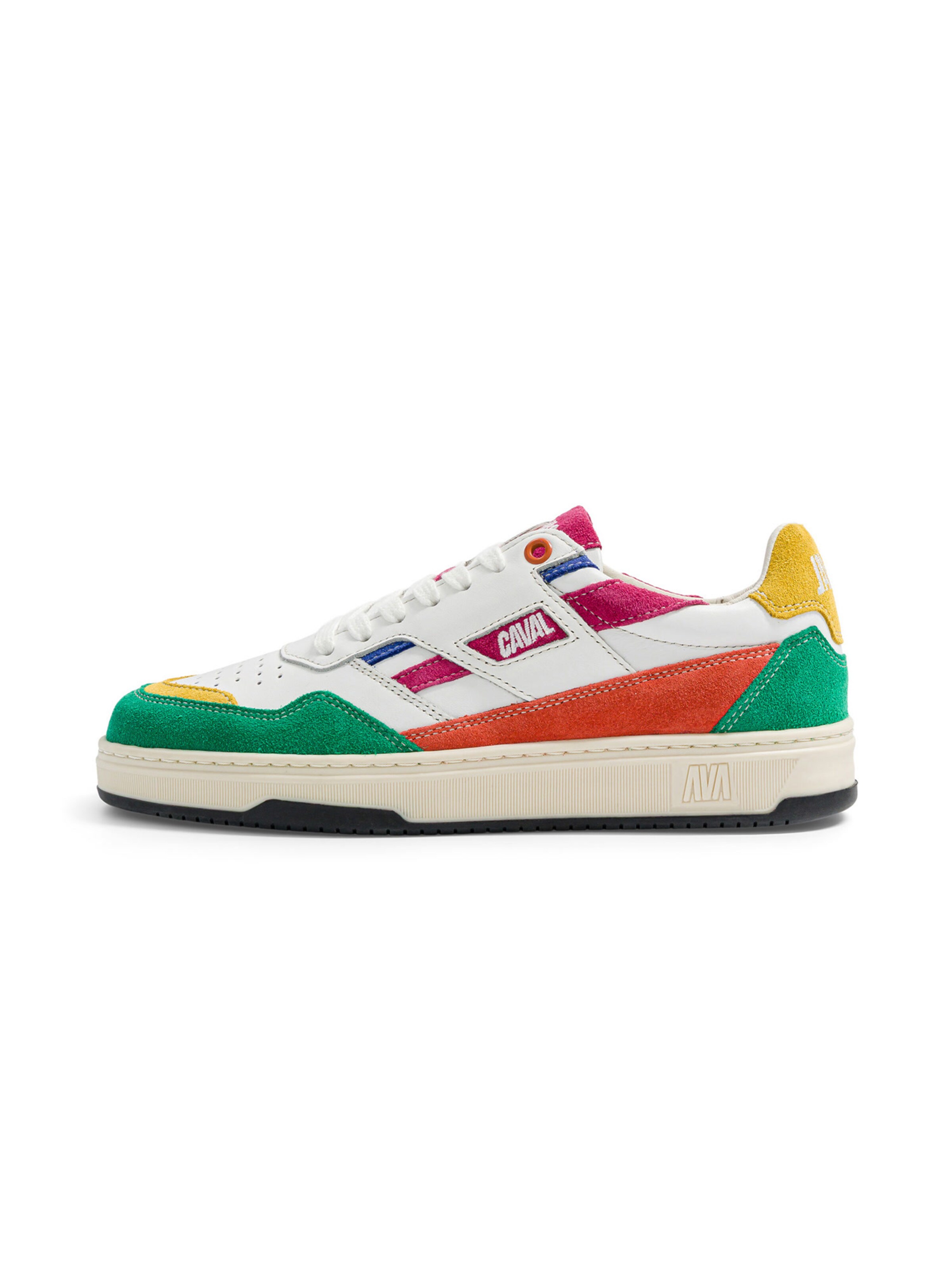 Scarpa stringata ' PLAYGROUND ' di Caval in bianco
