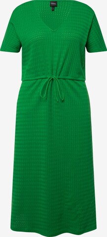 Ulla Popken Dress in Green: front