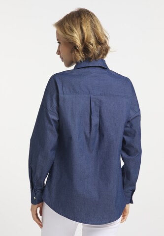 usha BLUE LABEL Blouse in Blue