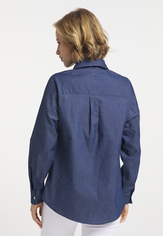 usha BLUE LABEL Bluse in Blau