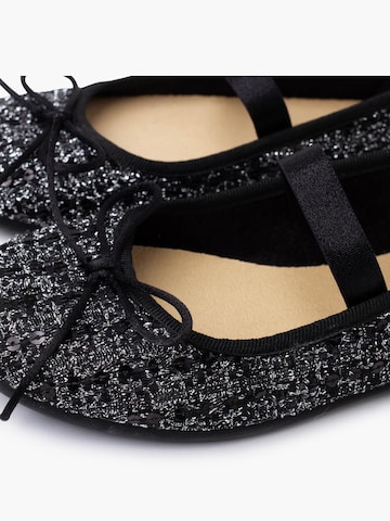 Ballerines Pisamonas en noir