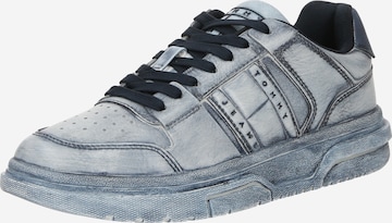Tommy Jeans Низкие кроссовки в Синий: спереди