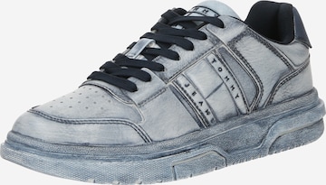 Sneaker low de la Tommy Jeans pe albastru: față