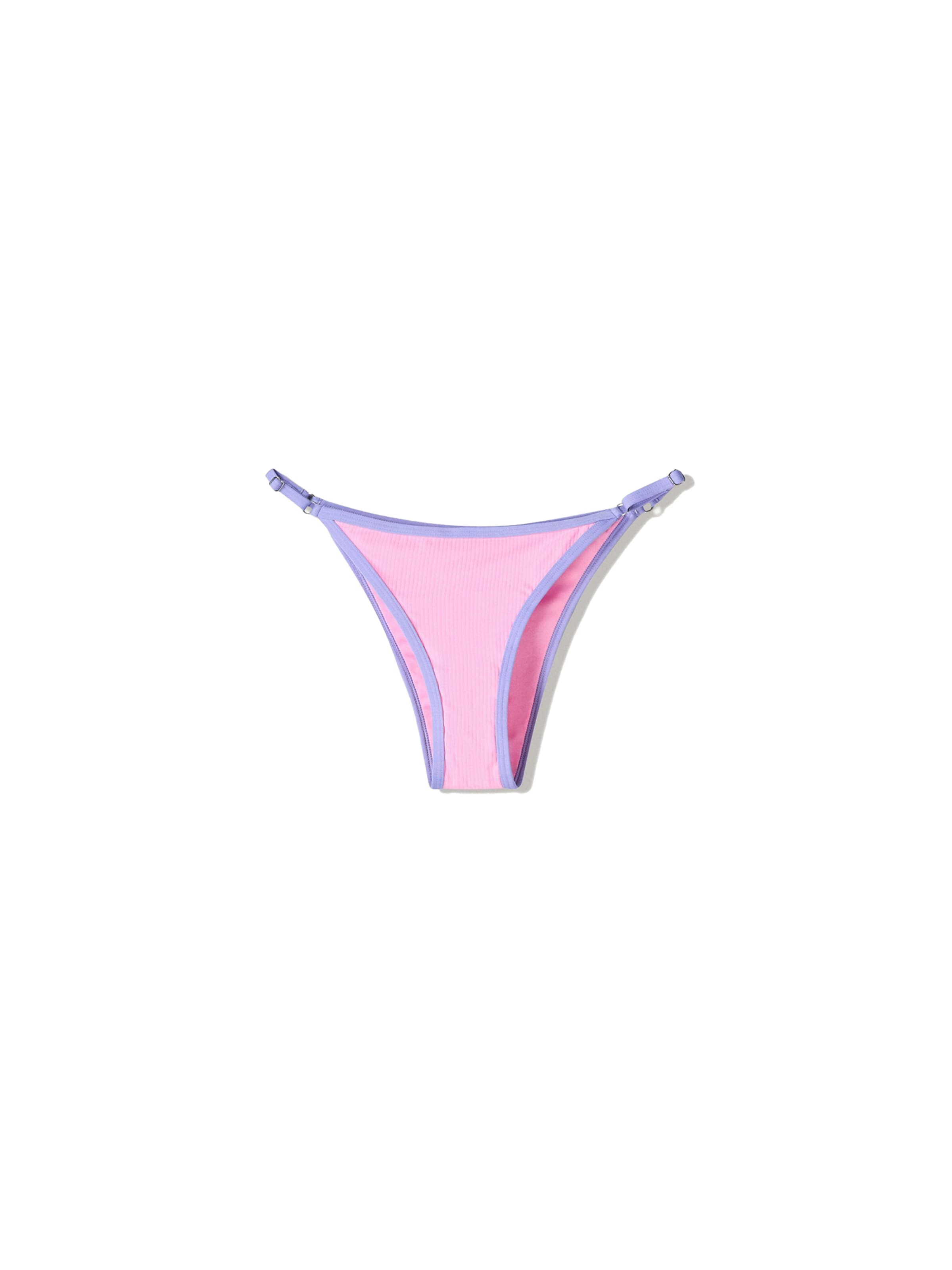 Bershka Bas de bikini en lavande / rose, Vue avec produit