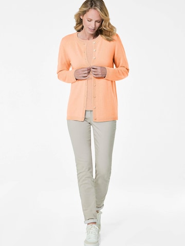 Cardigan Goldner en orange