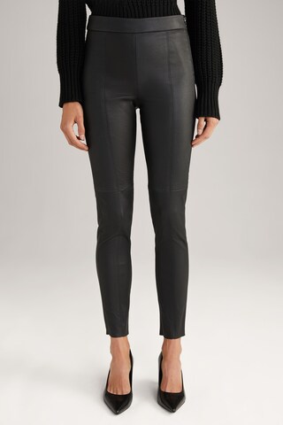 JOOP! Slimfit Leggings in Zwart: voorkant