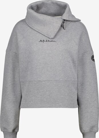 Sweat-shirt Alife and Kickin en gris : devant