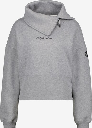 Alife and Kickin Sweater majica u siva melange / crna, Pregled proizvoda
