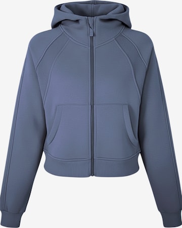 Organication Zip-Up Hoodie in Blue: front