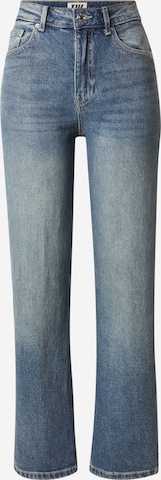 Jeans de la Tally Weijl pe albastru: față