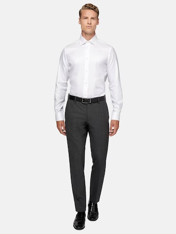 Coupe slim Chemise Boggi Milano en blanc
