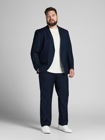 Jack & Jones Plus Slimfit Κουστούμι 'FRANCO' σε μπλε