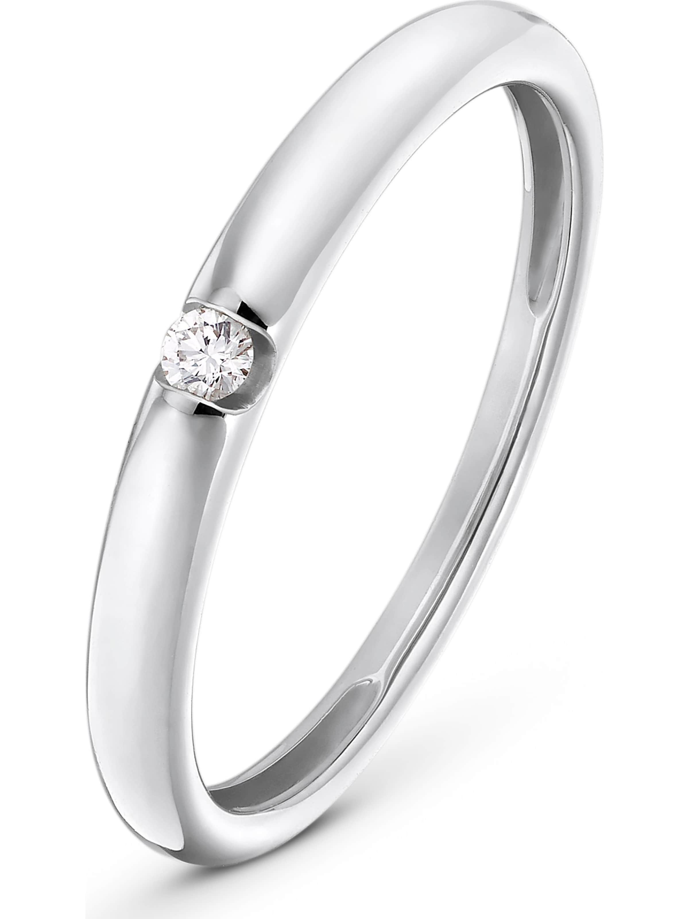 CHRIST Ring in Silber: Vorderseite