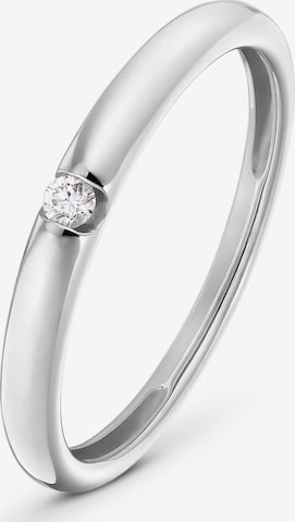 CHRIST Ring in Silber: Vorderseite