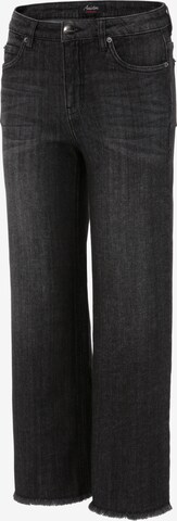 Aniston CASUAL Regular Jeans in Schwarz: predná strana