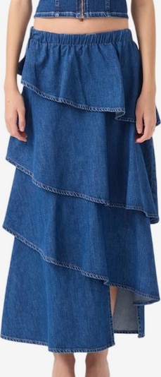 HOLLY LOLLY Rock in 40 in blue denim, Produktansicht