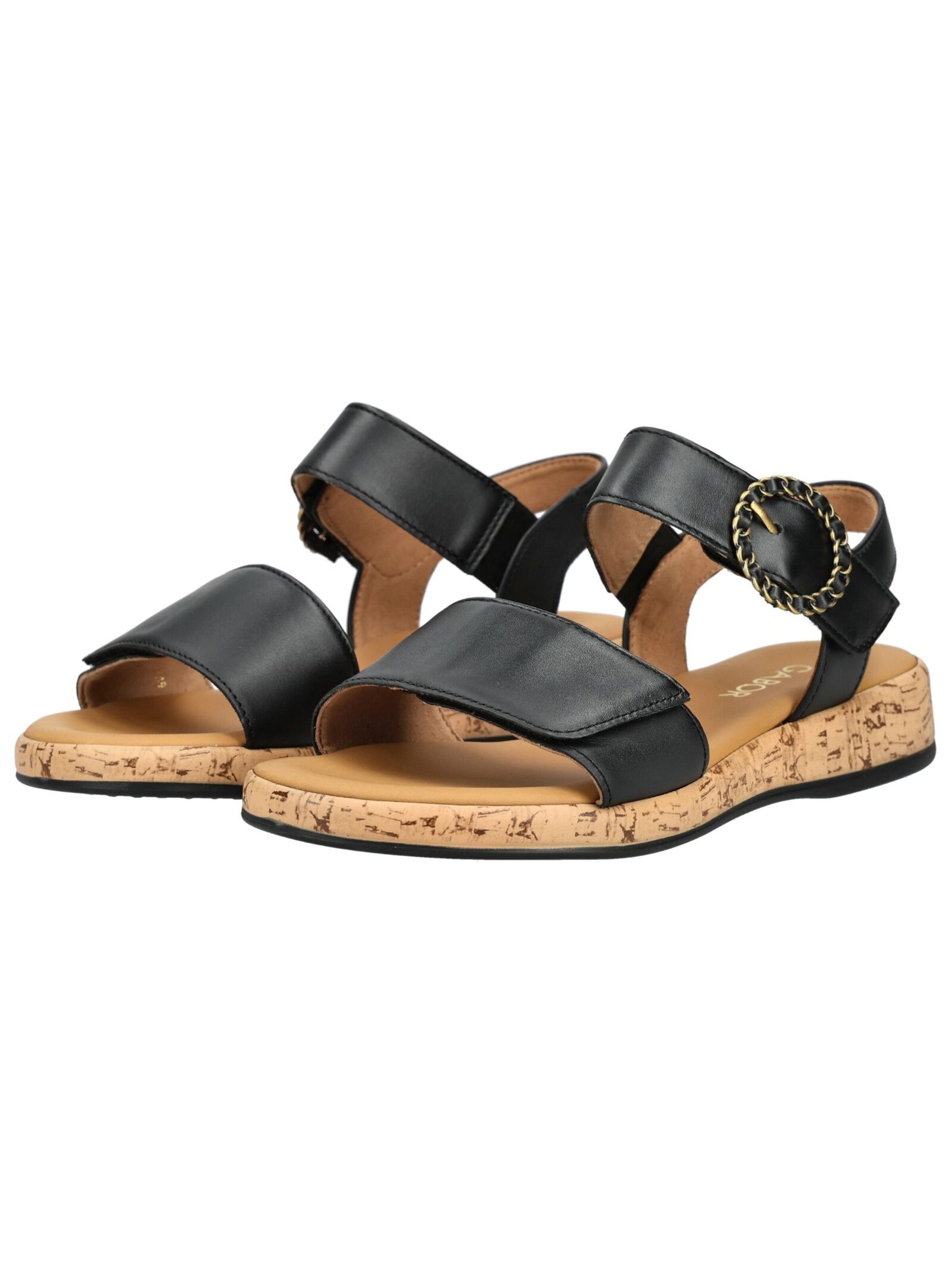 Sandales à lanières GABOR en noir