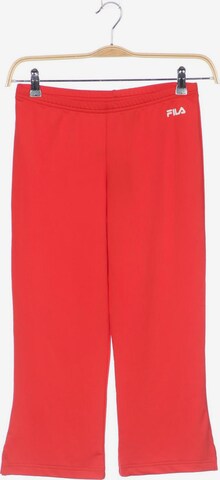 FILA Pants in M in Red: front