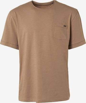 No Excess Shirt in Beige: front