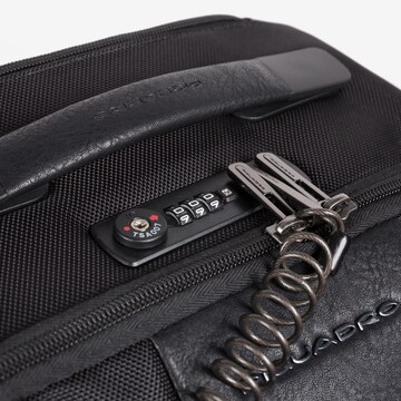 Piquadro Rucksacktrolley 'Brief' in Schwarz