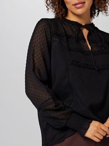 Guido Maria Kretschmer Curvy - Blusa 'Ginny' en negro