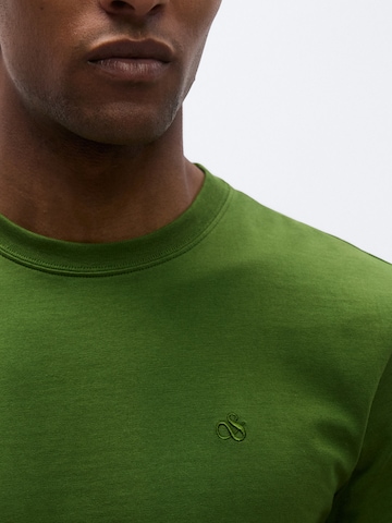 SCOTCH & SODA Póló 'SEASONAL CORE CHEST' - zöld