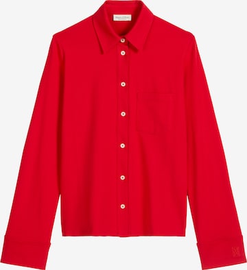 Marc O'Polo Blouse in Rood: voorkant
