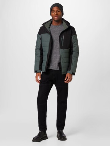 PROTEST Athletic Jacket 'MOUNT' in Green