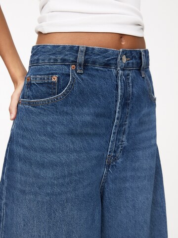 Wide leg Jeans di Pull&Bear in blu