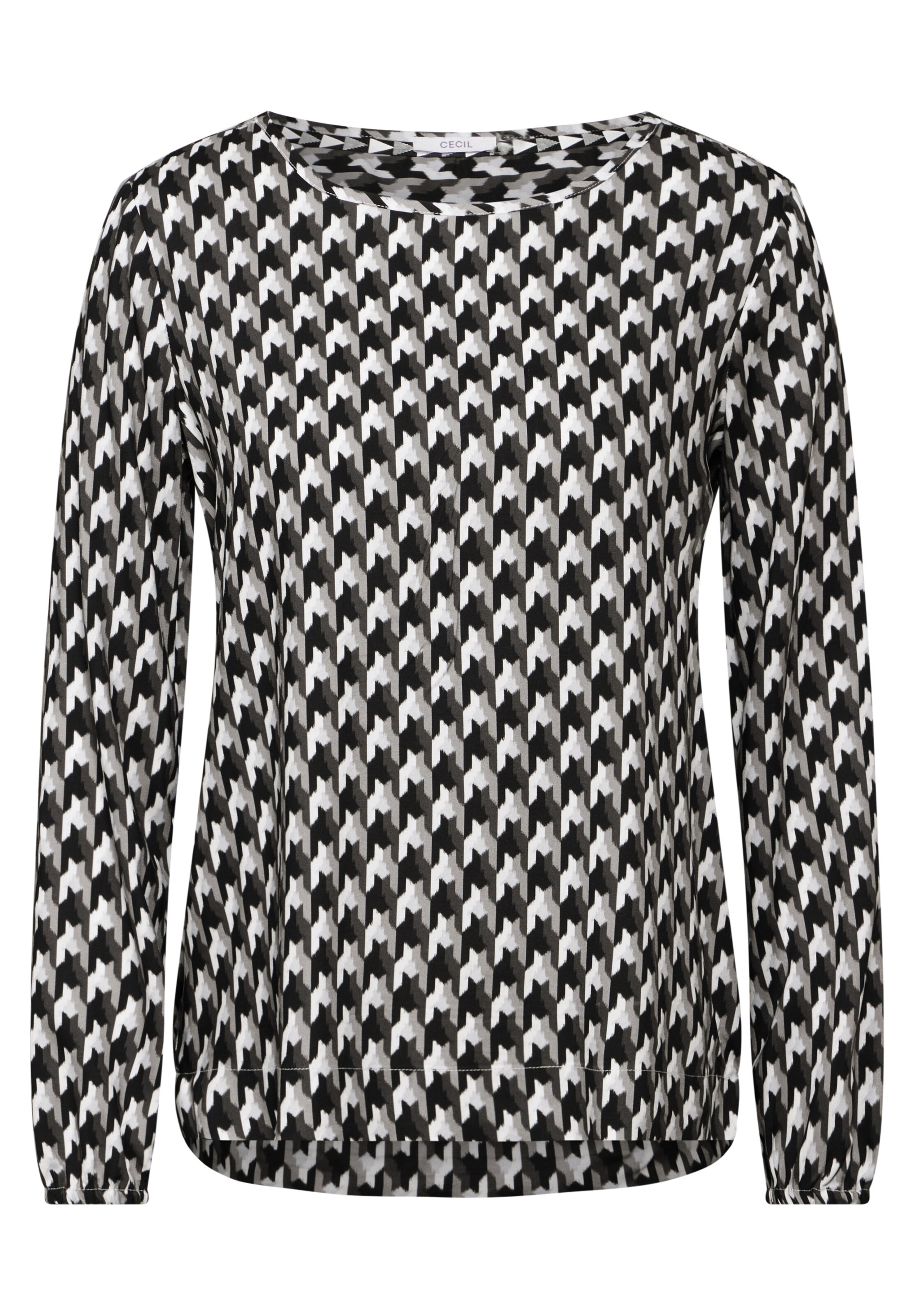 CECIL Bluse in Schwarz: Vorderseite