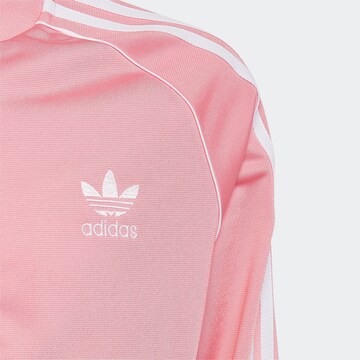 ADIDAS ORIGINALS Regular Sweatjacke 'Adicolor Sst' in Pink