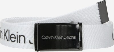 Calvin Klein Jeans Bælte i mørkegrå / sort-meleret / hvid, Produktvisning