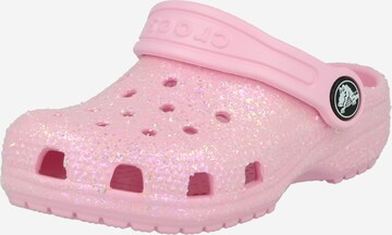 Crocs Open schoenen in Roze: voorkant