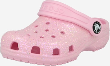 Crocs Clogs in Pink: predná strana