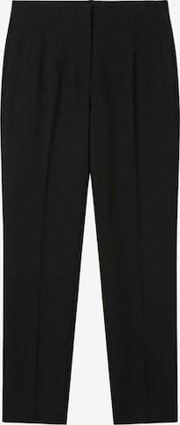 juoda Vero Moda Petite Siaurėjantis Kelnės su kantu 'VMZOEY': priekis