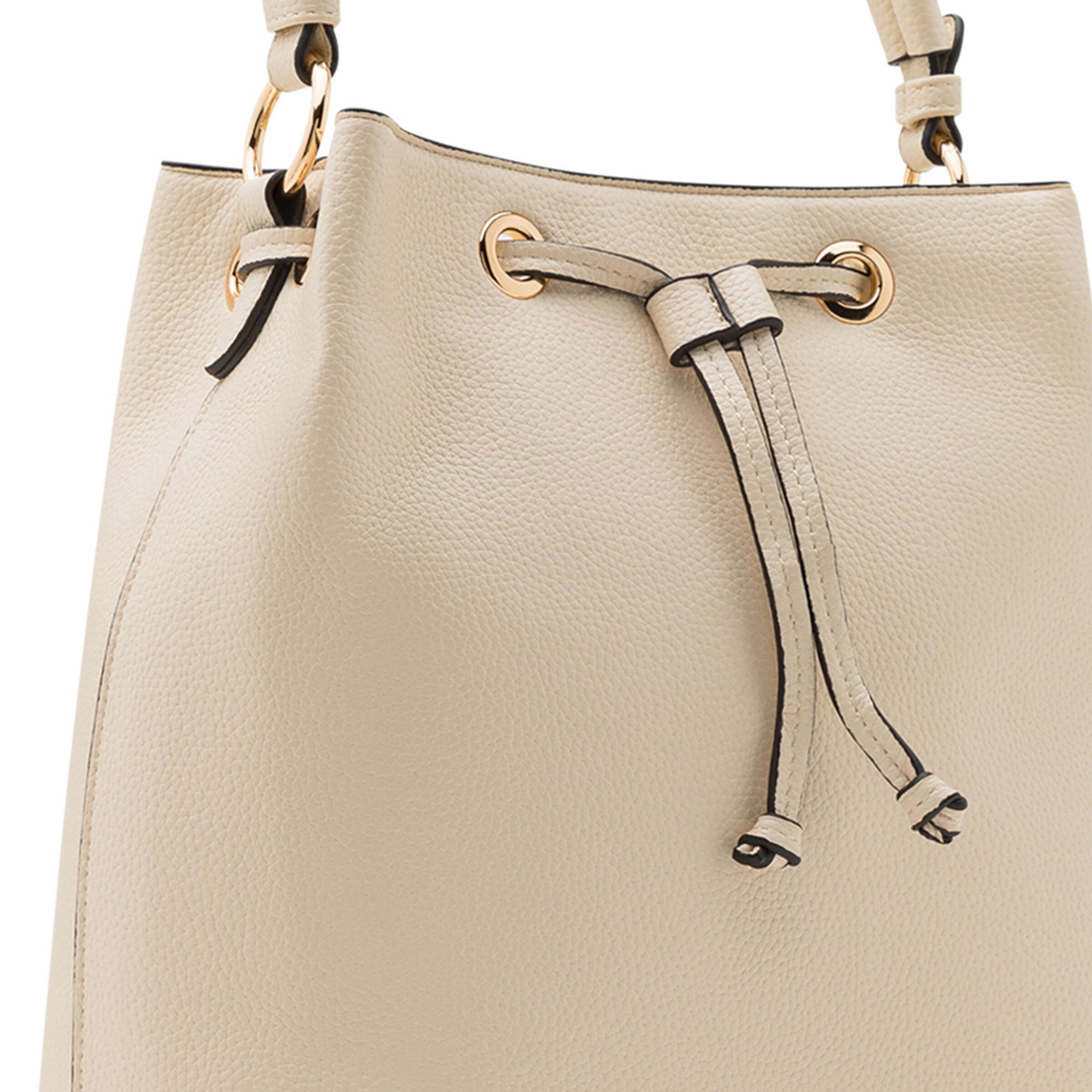 L.CREDI Pouch 'Ebony' in Beige